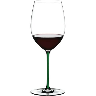 Riedel Handmade Green Wine Glass - Cabernet/Merlot - Elegant & Dishwasher Safe Riedel Handmade Green Wine Glass - Cabernet/Merlot - Elegant & Dishwasher Safe