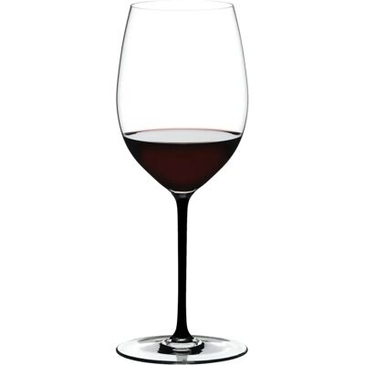 Riedel Fatto A Mano Cabernet Merlot, Weingläser, Schwarz Riedel Fatto A Mano Cabernet Merlot, Weingläser, Schwarz