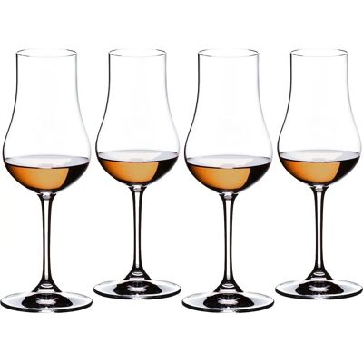 Set de 4 verres à rhum Riedel - Tumbler élégant - Publicité Set de 4 verres à rhum Riedel - Tumbler élégant - Publicité