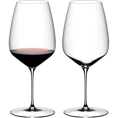 Riedel Veloce Cabernet Sauvignon Wine Glass - 82.5cl Set of 2 Riedel Veloce Cabernet Sauvignon Wine Glass - 82.5cl Set of 2