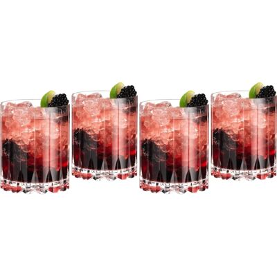 Verre à whisky Double Rocks Riedel - 37cl, lot de 4 - Publicité Verre à whisky Double Rocks Riedel - 37cl, lot de 4 - Publicité