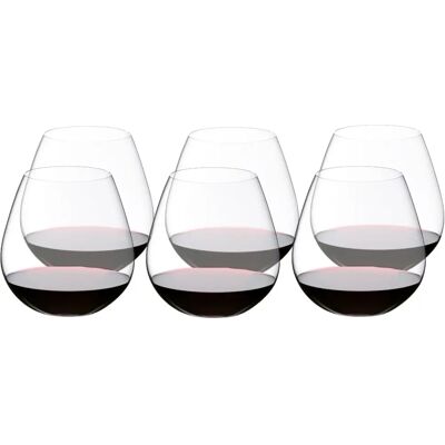 Riedel - Rødvin glass The O Wine Tumbler Pinot Noir/Nebbiolo 6-pak - Transparent Riedel - Rødvin glass The O Wine Tumbler Pinot Noir/Nebbiolo 6-pak - Transparent