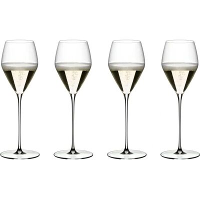 Riedel Set VELOCE, Vinglass, Transparent - Vin- og champagneglass Riedel Set VELOCE, Vinglass, Transparent - Vin- og champagneglass