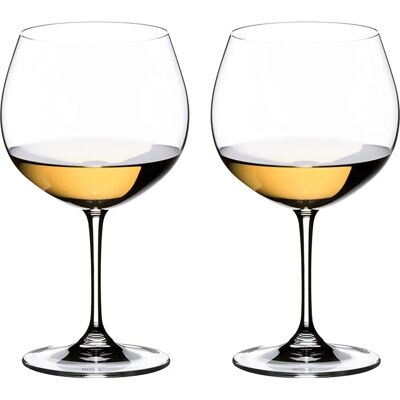 Riedel Vinum Oaked Chardonnay Vinglas Sæt af 2 Riedel Vinum Oaked Chardonnay Vinglas Sæt af 2