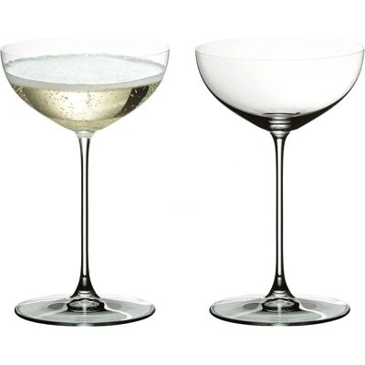 Riedel Veritas Coupe/Moscato 2 Martini Glasses - Cocktail Glasses Riedel Veritas Coupe/Moscato 2 Martini Glasses - Cocktail Glasses