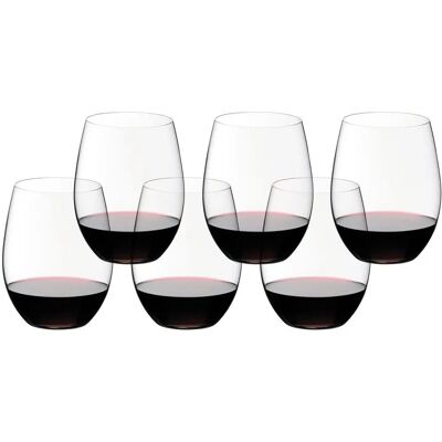 Riedel Riedel O Sett med 6 Cabernet Merlot Vin Glass - Vin Glass Riedel Riedel O Sett med 6 Cabernet Merlot Vin Glass - Vin Glass