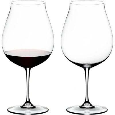 Riedel Vinum 2-Pk New World Pinot Noir Wine Glasses Riedel Vinum 2-Pk New World Pinot Noir Wine Glasses