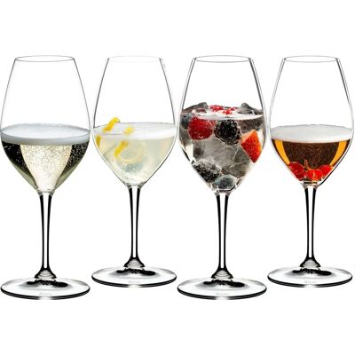 Riedel Champagne Set med 4 glas - Eleganta mixglas för fest Riedel Champagne Set med 4 glas - Eleganta mixglas för fest