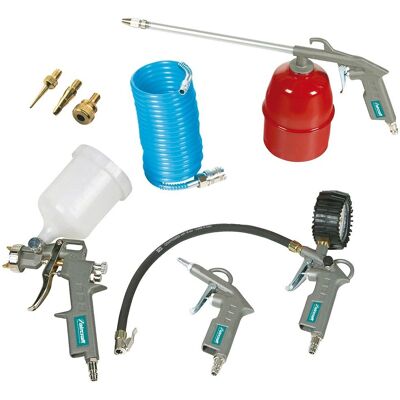 Aircraft 2102008 Set di Utensili Pneumatici - Accessori per Principianti Aircraft 2102008 Set di Utensili Pneumatici - Accessori per Principianti