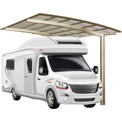 Ximax 73087 Aluminium Carport - Tragbarer Caravan - Edelstahl-Look Ximax 73087 Aluminium Carport - Tragbarer Caravan - Edelstahl-Look