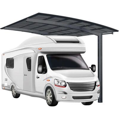 Ximax 74014 Aluminium Carport - Schwarz - Standard - Carport Ximax 74014 Aluminium Carport - Schwarz - Standard - Carport