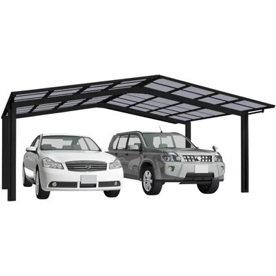 Ximax - 76122 - Aluminium Carport Linea Typ 60 M - Schwarz Ximax - 76122 - Aluminium Carport Linea Typ 60 M - Schwarz