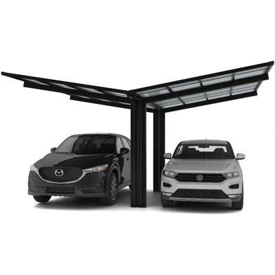 XIMAX - Linea Typ 60 - Y-Form - 2 Fahrzeuge - carport XIMAX - Linea Typ 60 - Y-Form - 2 Fahrzeuge - carport