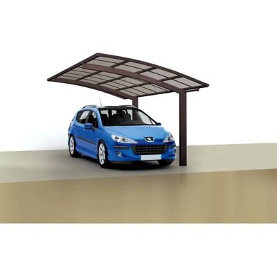 XIMAX Portoforte Typ 80 Standard-mattbraun Carport - Carport XIMAX Portoforte Typ 80 Standard-mattbraun Carport - Carport