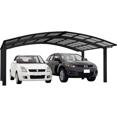 Ximax 78023 Aluminium Carport - Doppelcarport - 26,87 m² Ximax 78023 Aluminium Carport - Doppelcarport - 26,87 m²
