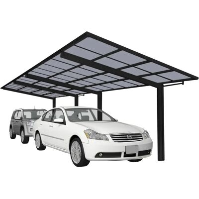 Ximax 78112 Aluminium Carport Linea Typ 80 Tandem - Carport Ximax 78112 Aluminium Carport Linea Typ 80 Tandem - Carport