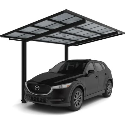 XIMAX - Linea - Schwarz - 302,2 x 555,8 cm - Carport XIMAX - Linea - Schwarz - 302,2 x 555,8 cm - Carport