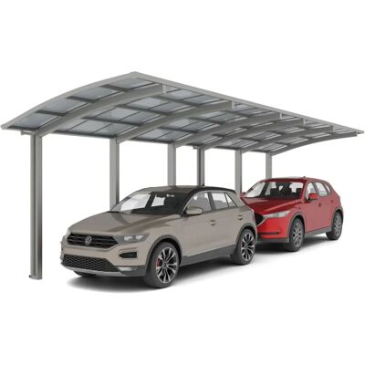 XIMAX - Portoforte Doppelcarport Typ 110 - 270,4 x 982,6 cm - Carport XIMAX - Portoforte Doppelcarport Typ 110 - 270,4 x 982,6 cm - Carport