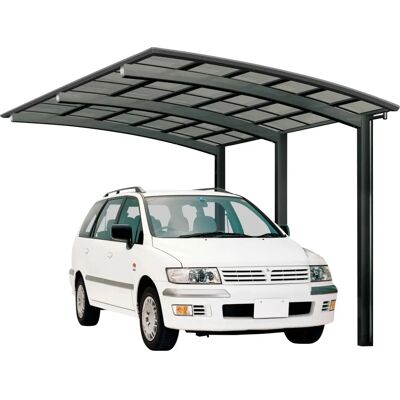 Ximax 79083 Aluminium Carport Portoforte Typ 110 Sonderbreite XL Schwarz Ximax 79083 Aluminium Carport Portoforte Typ 110 Sonderbreite XL Schwarz