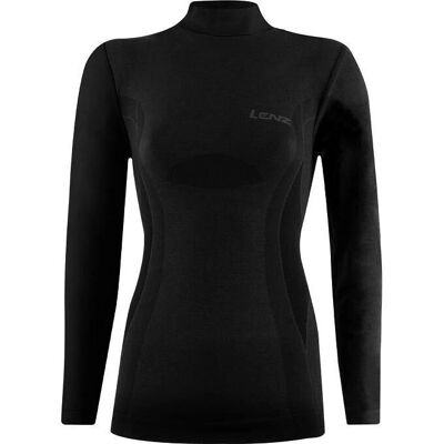 Lenz 6.0 Merino Turtle Neck Damen Langarmshirt - Langarmshirt Lenz 6.0 Merino Turtle Neck Damen Langarmshirt - Langarmshirt