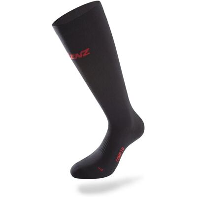 Lenz Compressiesokken 1.0 - Unisex Zwart Lenz Compressiesokken 1.0 - Unisex Zwart