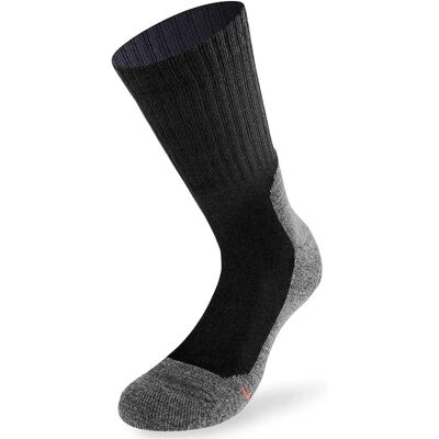 Lenz Trekking 5.0 Calzini - Unisex Nero Grigio - Calze Lenz Trekking 5.0 Calzini - Unisex Nero Grigio - Calze