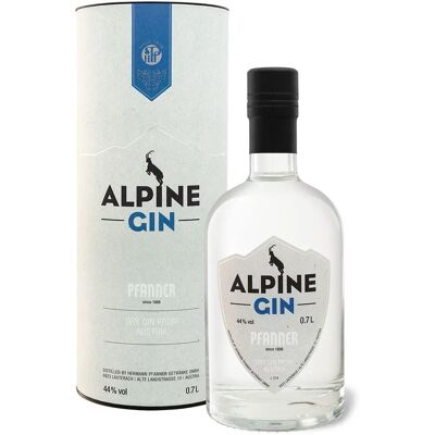 Pfanner Alpine Dry Gin - 44% Vol. - 0,7L Geschenkbox Pfanner Alpine Dry Gin - 44% Vol. - 0,7L Geschenkbox