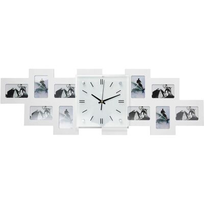 Ambia Home Fehér Fotóóra - Fali Óra Fotókkal Ambia Home Fehér Fotóóra - Fali Óra Fotókkal