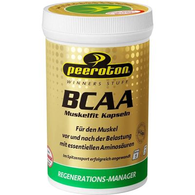 Peeroton BCAA – Muskelfit 190 Kapseln - Aminosäuren Supplement Peeroton BCAA – Muskelfit 190 Kapseln - Aminosäuren Supplement