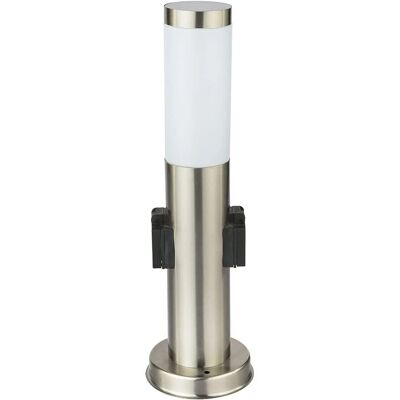 Lampada da esterno Boston Bricoman - IP44, 2 prese Schuko, E27, 450mm Lampada da esterno Boston Bricoman - IP44, 2 prese Schuko, E27, 450mm