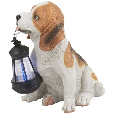 GLOBO Außen Solarlampe Hund - LED Gartendekor GLOBO Außen Solarlampe Hund - LED Gartendekor
