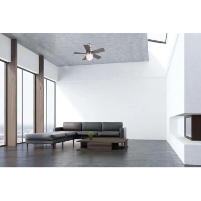 Globo Deckenventilator Marva 76cm / 30" mit Licht und Zugketten - Deckenventilator Globo Deckenventilator Marva 76cm / 30" mit Licht und Zugketten - Deckenventilator