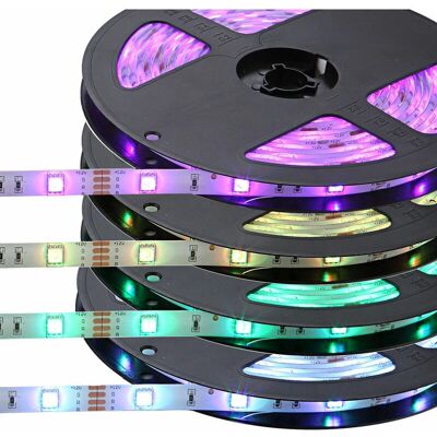 Globo LED Streifen RGB - Flexibel 4950mm - Innenbeleuchtung Globo LED Streifen RGB - Flexibel 4950mm - Innenbeleuchtung