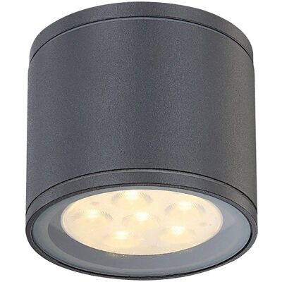 Globo - CARPO 34266 - Alluminio grigio scuro - LED plafoniera Globo - CARPO 34266 - Alluminio grigio scuro - LED plafoniera