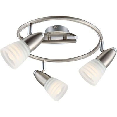 Globo Caleb Chrom Nickel LED-Strahler - Kronleuchter Globo Caleb Chrom Nickel LED-Strahler - Kronleuchter