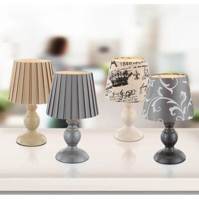 Metalowa lampa stołowa Globo Lighting - E14, 28cm, 17cm Metalowa lampa stołowa Globo Lighting - E14, 28cm, 17cm