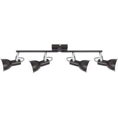 Globo Lighting Fargo Metall Braun 4-Lampen Deckenstrahler Globo Lighting Fargo Metall Braun 4-Lampen Deckenstrahler