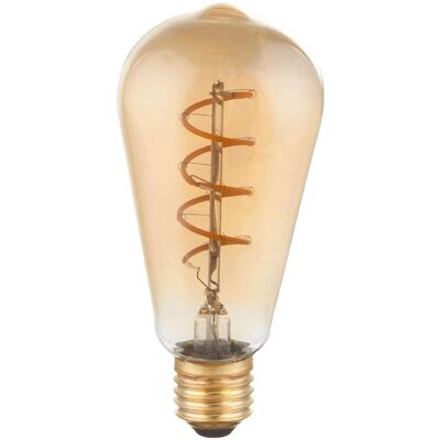 Globo Lampadina LED Vintage - Ambra 2000K - Dimmabile - E27 - 4W - 200 Lumen - Tipo di prodotto Globo Lampadina LED Vintage - Ambra 2000K - Dimmabile - E27 - 4W - 200 Lumen - Tipo di prodotto