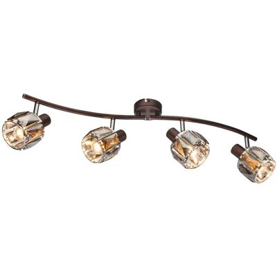 GLOBO Indiana Spot Light - 4xE14 40W Modern Metal Bronze GLOBO Indiana Spot Light - 4xE14 40W Modern Metal Bronze