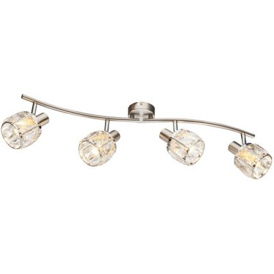 Globo Lighting KRIS Nickel E14 4-Leuchten Spot Globo Lighting KRIS Nickel E14 4-Leuchten Spot