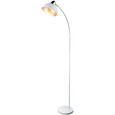 Lampa podłogowa Globo Anita Biało Metalowa - Nowoczesny Design - 40W E27 Lampa podłogowa Globo Anita Biało Metalowa - Nowoczesny Design - 40W E27