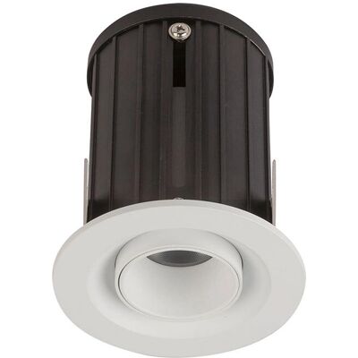 Globo Spot LED da incasso in alluminio bianco - 11W 691lm bianco caldo Globo Spot LED da incasso in alluminio bianco - 11W 691lm bianco caldo