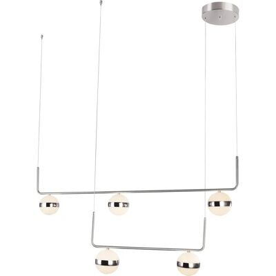 GLOBO 56008-5H1 Nickel Deckenleuchte LED GLOBO 56008-5H1 Nickel Deckenleuchte LED