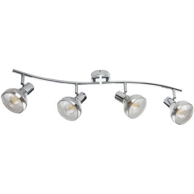 Stropní bodové světlo Globo Lothar Chrom 4 LED Stropní bodové světlo Globo Lothar Chrom 4 LED