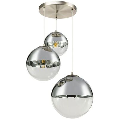 Závěsné svítidlo Globo Lighting Varus Nikl - Závěsná Lampa Závěsné svítidlo Globo Lighting Varus Nikl - Závěsná Lampa