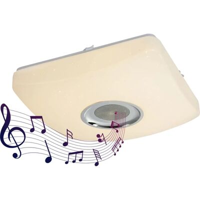 Lampada a soffitto LED Bianca Globo con altoparlante Bluetooth, dimmerabile - Luce da soffitto Lampada a soffitto LED Bianca Globo con altoparlante Bluetooth, dimmerabile - Luce da soffitto