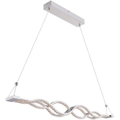 Globo Lighting Pilla Chrom Hängeleuchte - Einstellbare Farbtemperatur Globo Lighting Pilla Chrom Hängeleuchte - Einstellbare Farbtemperatur