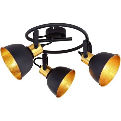 Suspension Globo Lighting Fillo - 3 lampes réglables en métal noir intérieur - Publicité Suspension Globo Lighting Fillo - 3 lampes réglables en métal noir intérieur - Publicité