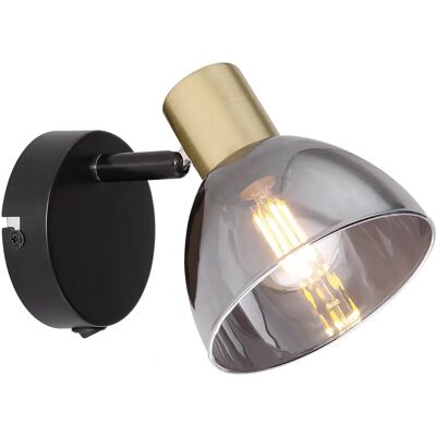Lampada da Parete Globo Lighting JAY - Metallo Nero 25W Lampada da Parete Globo Lighting JAY - Metallo Nero 25W
