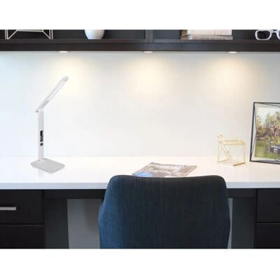 Lámpara de mesa blanca Globo Tanna - Lámpara de escritorio Lámpara de mesa blanca Globo Tanna - Lámpara de escritorio